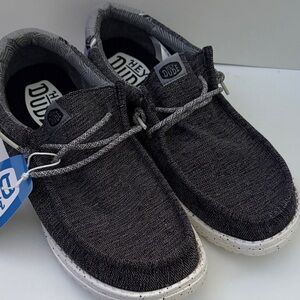 Hey Dude Charcoal Gray Casual Loafers